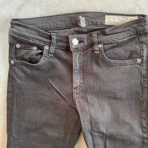 Rag & bone mid rise skinny jeans